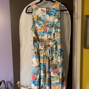 mickey mouse and friends hawaiian dress